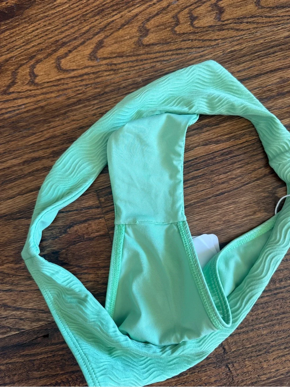 Monday Swimwear pistachio wave Byron Bottom